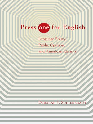 cover image of Press "one" for English